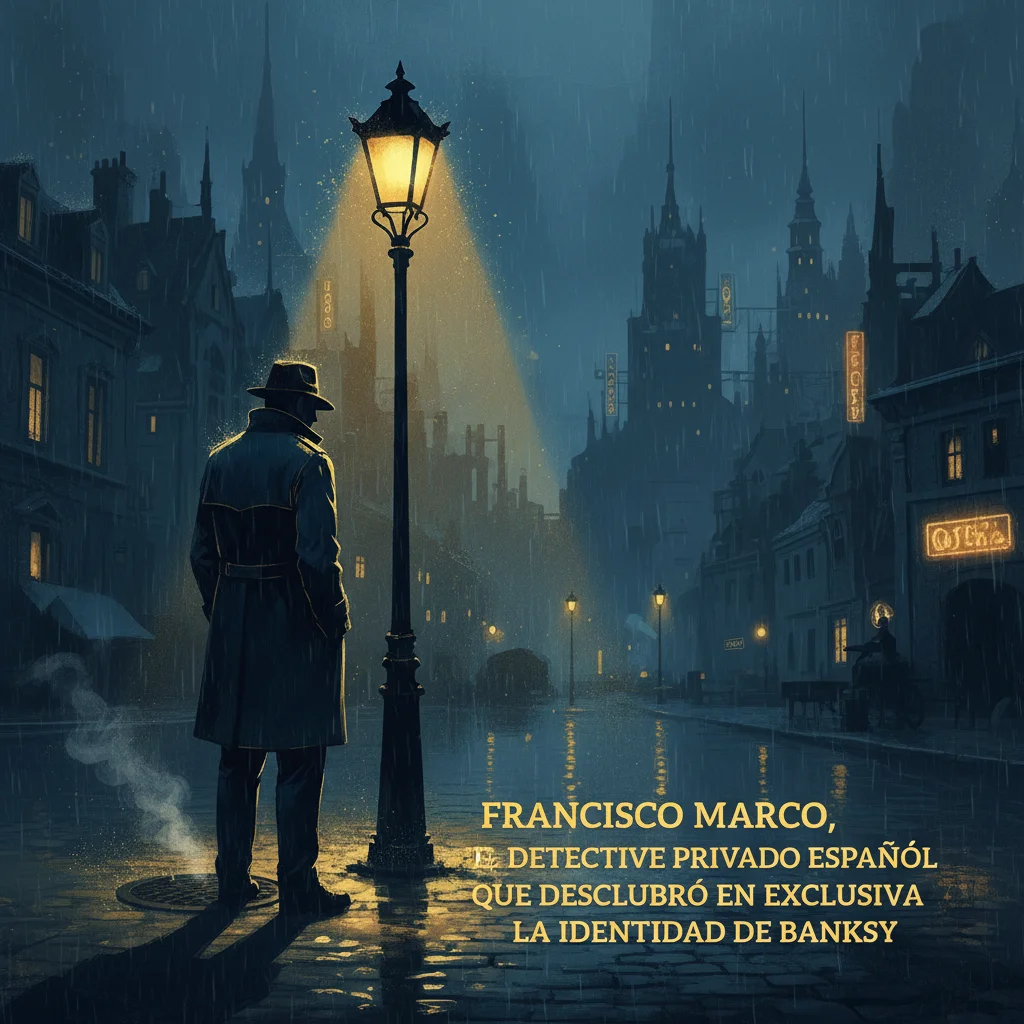 Francisco Marco, el detective privado español que descubrió en exclusiva la identidad de Banksy
