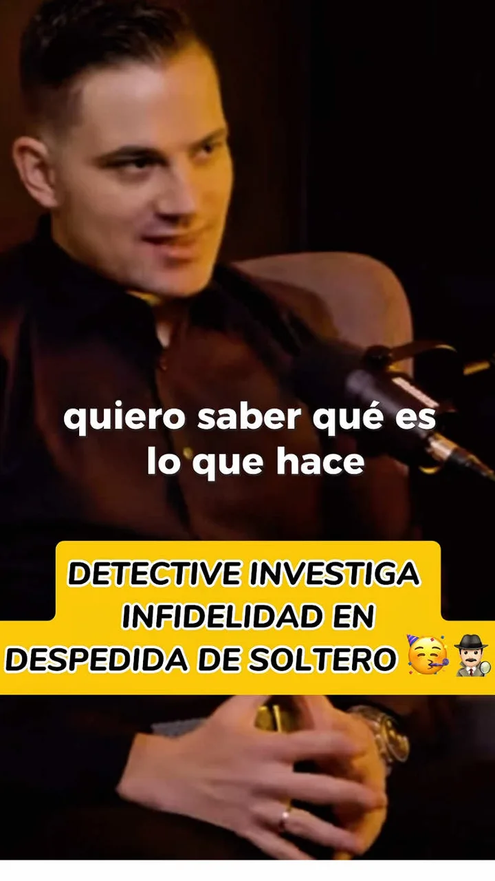 Detective se infiltra en una despedida de soltero para ver una infidelidad. El final es sorprendente, ¡nadie esperaba que acabara en ese lugar! Clip de nuestra charla en @El Hombre Descalzo #detective #detectiveprivado #casoreal #hechosreales #historiareal #investigacion #infidelidad #pareja #despedidas #despedidadesoltero #ibiza